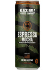 Black Rifle Coffee Ready to Drink Espresso Mocha Coffee Flavor - 11 Fluid Ounce (Pack of 12)