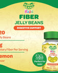 Human Beanz Fiber Jellybean Gummies for Kids, Nutritional Vegetarian Supplements, 120 Jellybeans