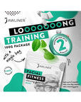 JAWLINER Fitness Chewing Gum (2 months pack) Jawline Sugar Free Mint Gum - - Jawline Exerciser For Mewing And Shapen The Jaw - 15x Harder Than Regular Gum