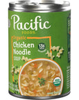 Pacific Foods Organic Chicken Noodle Soup, 16.1 OZ