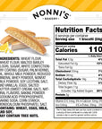 Nonnis Limone Biscotti Italian Cookies  6 Boxes Lemon Cookies  Biscotti Individually Wrapped Cookies  Lemon Italian Biscotti Cookies wWhite Icing  All Natural Ingredients  Kosher  688 oz