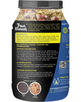 True Elements Whole Oatmeal 1kg  With Chia and Real Fruits Cereal for Breakfast  Diet Food for Weight Loss