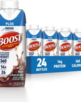 Boost Plus Complete Nutritional Drink, Rich Chocolate - 8 Fl Oz (Pack of 24)