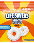 Life Saver Orange Mints  13 oz Large Bags  Pack of 2  Smiling Sweets  Individually Wrapped to Keep Fresh  Stock the Pantry or Bring to the Office