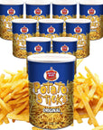 Better Made Potato Sticks 5oz Canister  Original 12 Can Tray  Shoestring Potato Sticks  Gluten Free  Crunchy Crispy Snack from Fresh Potatoes  Resealable Lid