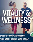 Bronson Vitamin A 10,000 IU Premium Non-GMO Formula Supports Healthy Vision & Immune System and Healthy Growth & Reproduction, 250 Softgels