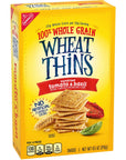 Wheat Thins Sundried Tomato  Basil Whole Grain Wheat Crackers 6  85 oz boxes