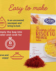 Milanese with Saffron Riso Scotti Carnaroli Rice Easy to Cook Italian Risotto Just add water Includes Instructions 74 oz 23 servings