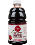 Cherry Bay Orchards Tart Cherry Concentrate  Natural Juice to Promote Healthy Sleep 32oz Bottle