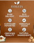 Syruvia Coffee Syrup Variety Pack  French Vanilla  Chocolate Chip Cookie Dough GlutenFree Kosher 254 fl oz Bottles  Enhance Your Coffee Experience with Premium Flavoring Syrups