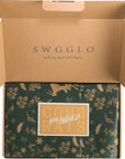 Swgglo Graduation and Congratulations Gifts for Her  Set Includes Picture FrameMarble MugTowelScented Candle and Flower