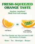 TRUE ORANGE Water Enhancer Bulk Dispenser Pack  100 Count Pack of 1 Zero Calorie Flavoring  For Water Bottled Iced Tea  Recipes Flavor Packets Made with Real Oranges