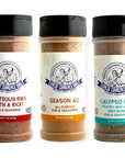 Uncle Clarence BBQ Flavors Rub Spice Set 119g