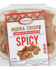 TSIONA FOODS Spicy Injera Crisps, 6 OZ