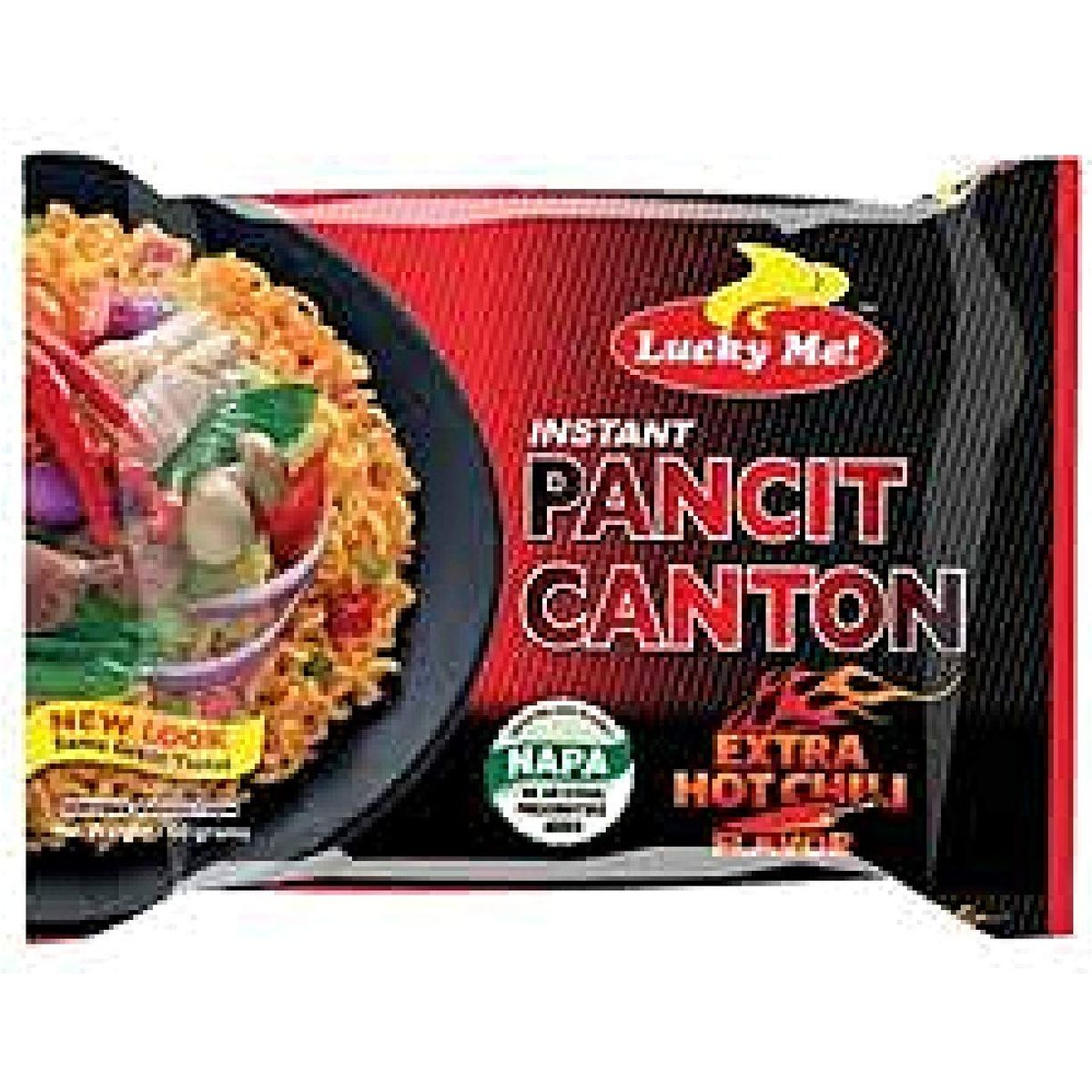 Pack of 30 Lucky Me Pancit Canton Variety Noodles  10 of each Chilimansi Sweet Spicy and Hot Chili