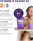 Ready, Set, Food! Organic Baby Oatmeal Cereal | Pumpkin Cinnamon 2-Pack | Organic Baby Food with 9 Top Allergens | Unsweetened | Fortified with Iron | 15 Servings