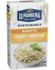 Lundberg Family Farms  Traditional Italian Risotto Creamy Parmesan Convenient Side Dish 20 Minute Cook Time Pantry Staple Sustainably Farmed GlutenFree 55 oz 1Pack