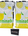 Dominade Powdered Lemon Drink Mix Lemonade  216 Oz Pouch  Pack of 2