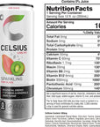 CELSIUS Sparkling Kiwi Guava Functional Essential Energy Drink 12 Fl Oz Pack of 12