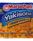 Maruchan Yakisoba Variety 4 of each Flavor Pack of 8 Cheddar Cheese  BBQ Single Serving Japanese Ramen Noodles with By The Cup Chopsticks