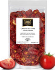 Traina Home Grown California Sun Dried Tomato Halves  Healthy Non GMO Gluten Free Kosher Certified Packed in Resealable Bag 2 lbs