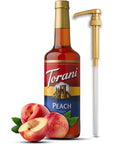 Peach Syrup for Ice Tea & Drinks 25.4 Ounces