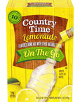 Country Time Sugar Sweetened Lemonade OnTheGo Powdered Drink Mix 60 Count