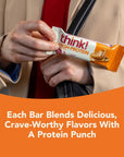 think Protein Bars High Protein Snacks Gluten Free Kosher Friendly Creamy Peanut Butter Nutrition Bars 21 Oz per Bar 12 Count Packaging May Vary