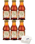 Gold Peak Iced Tea 185oz Bottles Pack of 6 Georgia Peach with Bay Area Marketplace Napkins