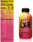 AriZona x Marvel Super LXR Hero Hydration  Dragon Fruit Watermelon  16oz Pack of 12  Low Sugar Sports Drink Perfect for Athletes  Thirst Quencher