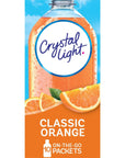 Crystal Light Drink Mix Classic Orange13 Oz Pack of 6