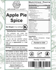 SPICES VILLAGE Apple Pie Spice 8 oz Resealable Bulk Bag