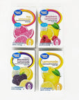 Great Value Low Calorie SugarFree Drink Mixes Variety Fruit Flavor Lemonade Variety 4Pack