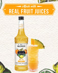 Monin  HomeCrafted Mai Tai Cocktail Mixer ReadytoUse Drink Mix Tropical Blend of Pineapple  Orange Made with Natural Flavors  Real Fruit Juice DIY Cocktails Just Add Rum 750 ml 2Pack