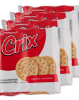 Crix Original Crackers 4 x 3 Packs  12 Individually Wrapped Rolls