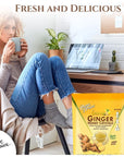 Prince of Peace Instant Ginger Honey Crystals with Lemon 60 Sachets  Instant Hot or Cold Beverage  Easy to Brew  Drink Like a Tea  Caffeine and Gluten Free  Real Ginger