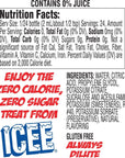 ICEE Zero Calorie Cherry Blue Raspberry Orange and Mango Liquid Water Enhancer Drink Mix Natural Flavor Drops Sugar Free 162 Fl Oz Concentrate 48 ml  4 Ultimate Variety Pack