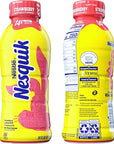 Protein Drinks Nesquik Chocolate  Strawberry Low fat Milk Readytodrink Delicious Goodness in 14 fl oz Bottle  Pack of 6  Every Order is Elegantly Packaged in a Signature BETRULIGHT Branded Box