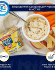 Macaroni and Cheese Microwavable Cups Made With Probiotics And MTC Oil 20g Protein Per Serving Real White Cheddar Cheese By MUSCLE MAC PRO 12 Pack