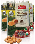 Gefen Organic Whole Peeled and Roasted Chestnuts 52oz 12 Pack  Chestnuts Peeled and Ready to Eat  Great for Cooking  Baking  Gluten Free  Kosher