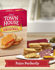 Town House Crackers, Party Snacks, Party Pack, Variety Pack (4 Boxes)