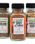 FreshJax Salt-Free Seasonings Sampler Pack  - 3 Blends