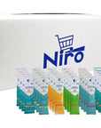 Niro Assortment  Hydration Multiplier  Liquid IV Variety Pack  24 Pack  4 Strawberry 4 Lemon Lime 4 Yuzu Pineapple 4 Golden Cherry 4 Tropical Punch and 4 Tangerine