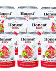 Honest Juice Boxes for Kids Organic Juice  Juice Pouches of Strawberry Peachy Keen Apple Juice Berry Lemonade Grape  Fruit Punch has No Added Sugar and Tasty Juice Drink for Adult and Kids  675 Fl oz Pouches BETRULIGHT Variety Pack of 8 Fruit Punch