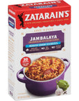 Zatarains Reduced Sodium Jambalaya 8 oz Pack of 8