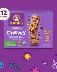 Annies Organic Chewy Granola Bars Chocolate Chip 12 ct