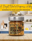 Zesty Fish BBQ Rub A Spice Affair. 110g (3.9 oz) Jar