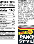 Ranch Style Canned Pinto Beans Real Western Flavor 15 oz Pack of 12