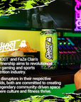 GHOST Energy Performance Energy Drink Faze Clan Faze Up  12Pack x 16oz Cans  Energy  Focus  Zero Sugars 200mg of Natural Caffeine LCarnitine  Taurine  Gluten Free  Vegan