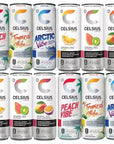 Celsius Essential Sparkling Energy Drink - 12 fl oz - 12 Pack